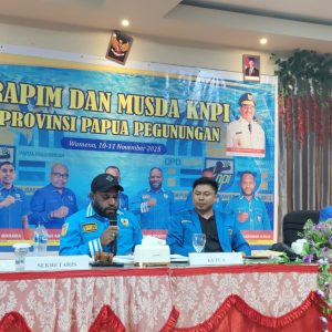 Ini Penjelasan Panitia Pelaksanaan Rapim dan Musda KNPI Papua Pegunugan