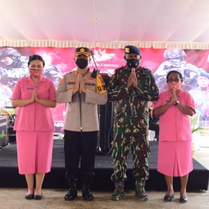 Kapolres Nabire Hadiri Acara Syukuran HUT Brimob Ke-76 Tahun