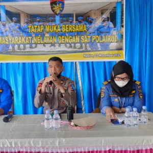 Sat Polairud Polres dan Syahbandar Lakukan Tatap Muka Bersama Nelayan Di Nabire