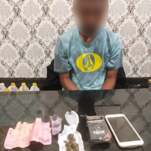 Polisi Berhasil Amankan Pelaku Penyalahgunaan Narkotika Jenis Ganja Di Merauke