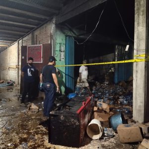 Polisi Tangani Kasus Kebakaran Ruko Di Nabire