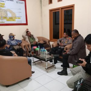 Pertemuan Kapolres Dogiyai Kompol Samuel Tatiratu, S.Ik bersama Forkopimda Kabupaten Dogiyai Terkait Harkamtibmas