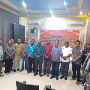 Bawaslu Intan Jaya Sosialisasi Peraturan Bawaslu Dan Produk Hukum