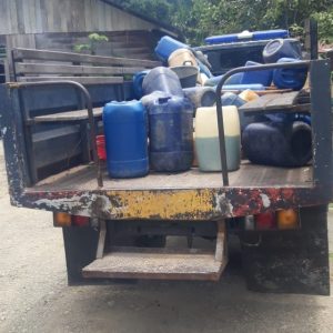 Sebanyak 6 Pelaku Yang Diduga Melakukan Penyimpangan BBM Diamankan Polisi Di Nabire