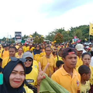 Golkar Papua Tengah Targetkan 1000 Peserta Ikut Jalan Sehat Peringati HUT Ke-58