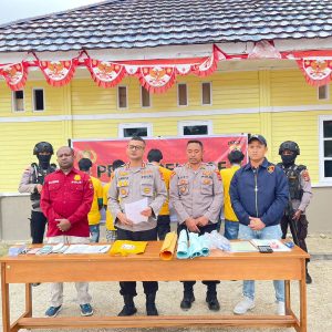 Polisi Berhasil Tangkap Pelaku Judi Togel Di Deiyai