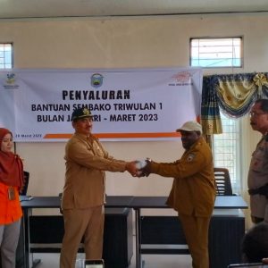 Dinas Sosial Kabupaten Intan Jaya Siap Salurkan Bantuan Sembako Tahap Pertama