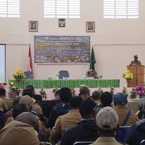 Pemkab Intan Jaya Buka Forum OPD Tentang Arah Kebijakan Pembangunan Daerah Tahun 2024