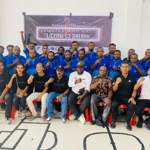 KMP Adakan Kursus Wasit C3 Daerah Di Papua Tengah