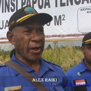 Kepala suku Wate Alex Raiki 