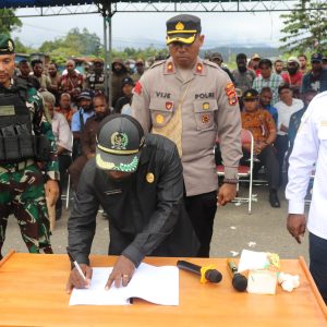 Mediasi Sukses, Penyelesaian Konflik Sosial di Kota Kenyam, Kabupaten Nduga, Papua Pegunungan