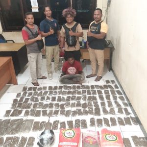 Bawa Narkoba WNA PNG Ditangkap Polda Di Papua Kota Jayapura