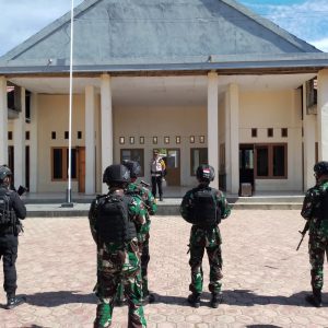 Jelang Pemilu, Patroli Gabungan Di Dogiyai Terus Diperketat