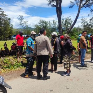 Polres Jayawijaya Amankan Terduga Pelaku Pemicu Keributan di Wouma