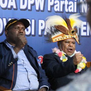 Usai Disambut Ribuan Warga Papua Tengah, Ini Kata Ketua DPW Partai Nasdem