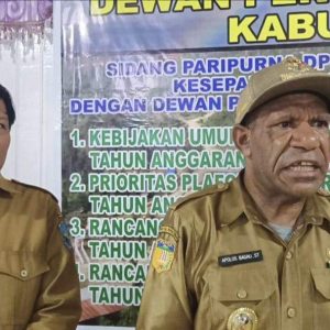 Ini Program Prioritas PJ Bupati Intan Jaya Dalam Setahun Kedepan