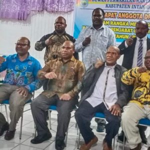 Hari Ini DPRD Telah Usulkan 5 Calon PJ Bupati Intan Jaya Ke Mendagri