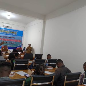 Humas Dan Protokoler Intan Jaya Laksanakan Pembinaan Dan Koordinasi Dengan Media Massa
